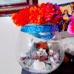 Artificial flower arrangement